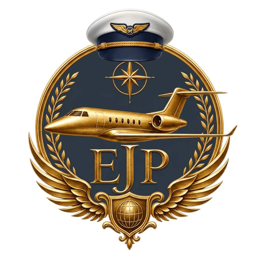 Executive Jet Ports International emblem