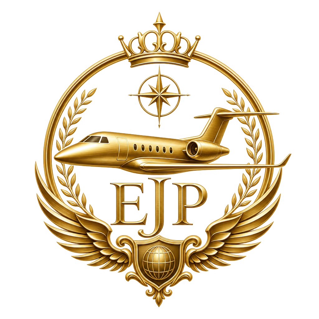 Executive Jet Ports International emblem